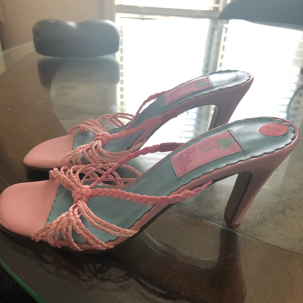 Authentic Lily Pulitzer Sandals perfect 4-spring - Picture 2 of 6